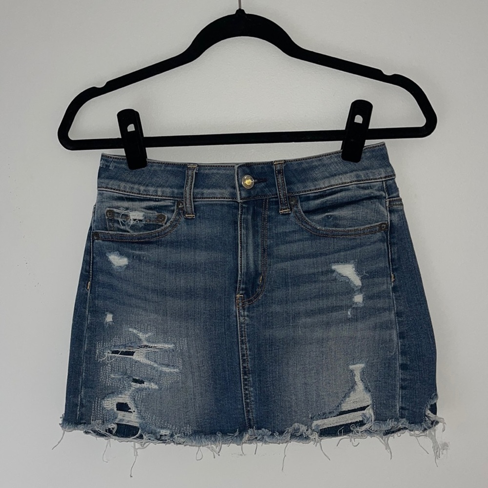American Eagle Mini Denim Skirt
